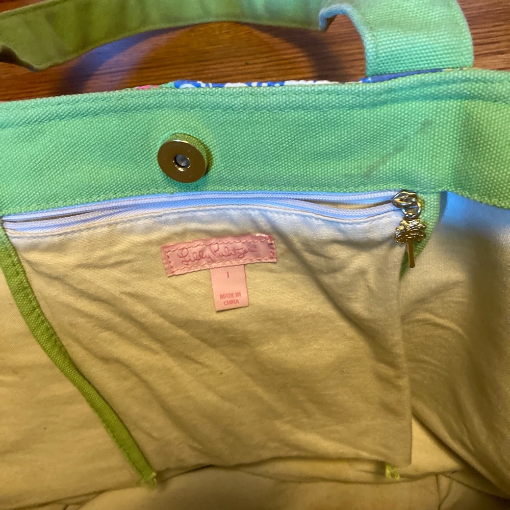 Vintage 🌸 Lilly Pulitzer Patches bag - Picture 4 of 9